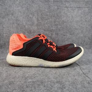 Adidas Shoes Mens 11.5 Sneakers Ultra Boost Trainers Reveal Black Orange Running